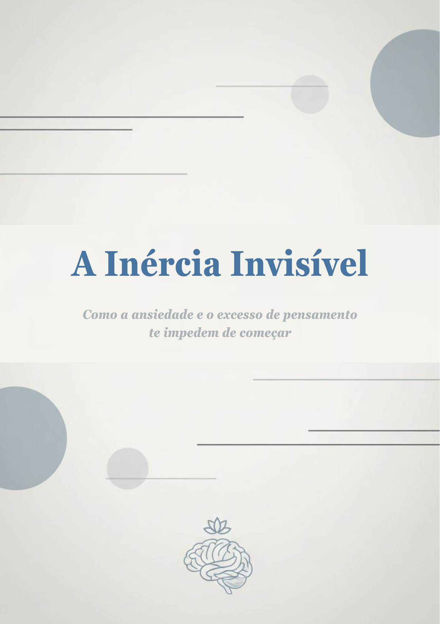 Capa do eBook A Inércia Invisível